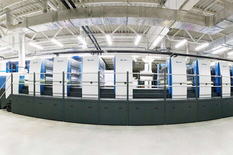New KBA Rapida 145 printing machine